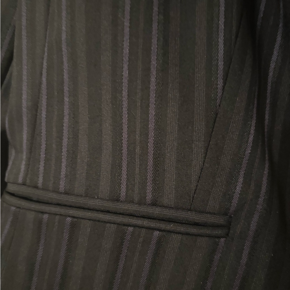NWT Express Black Pinstripe Blazer - Picture 5 of 10